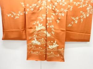 花筏模様刺繍絵羽仮絵羽